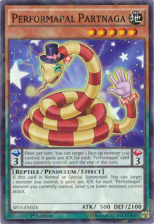 Performapal Partnaga [SP15-EN025] Shatterfoil Rare 