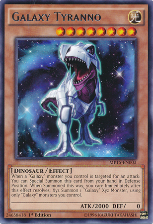 Galaxy Tyranno [MP15-EN003] Rare 