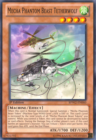 Mecha Phantom Beast Tetherwolf [BPW2-EN060] Common 