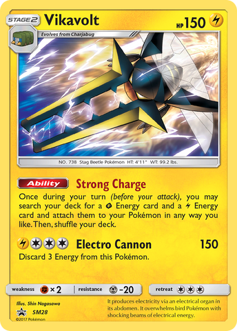 Vikavolt (SM28) [Sun &amp; Moon: Black Star Promos] 