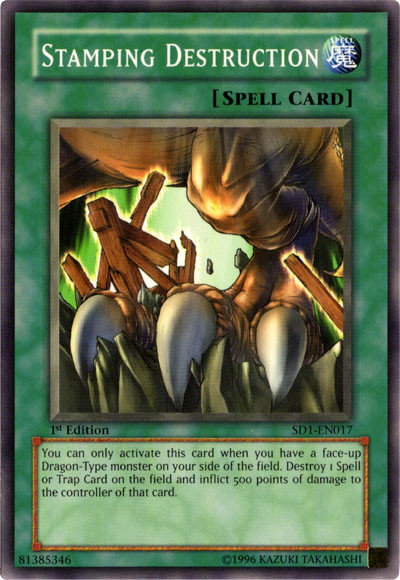 Stamping Destruction [SD1-EN017] Common 