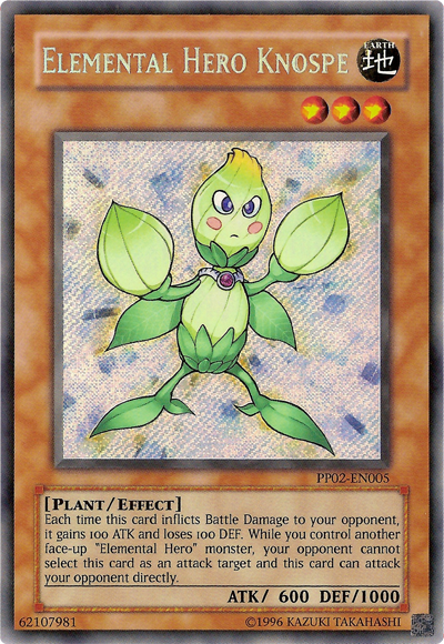 Elemental Hero Knospe [PP02-EN005] Secret Rare 