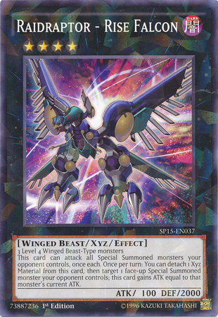 Raidraptor - Rise Falcon [SP15-EN037] Shatterfoil Rare 