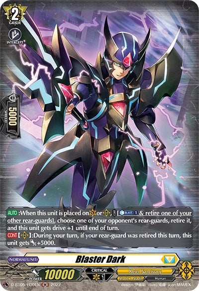 Blaster Dark (D-BT05/H30EN) [Triumphant Return of the Brave Heroes]