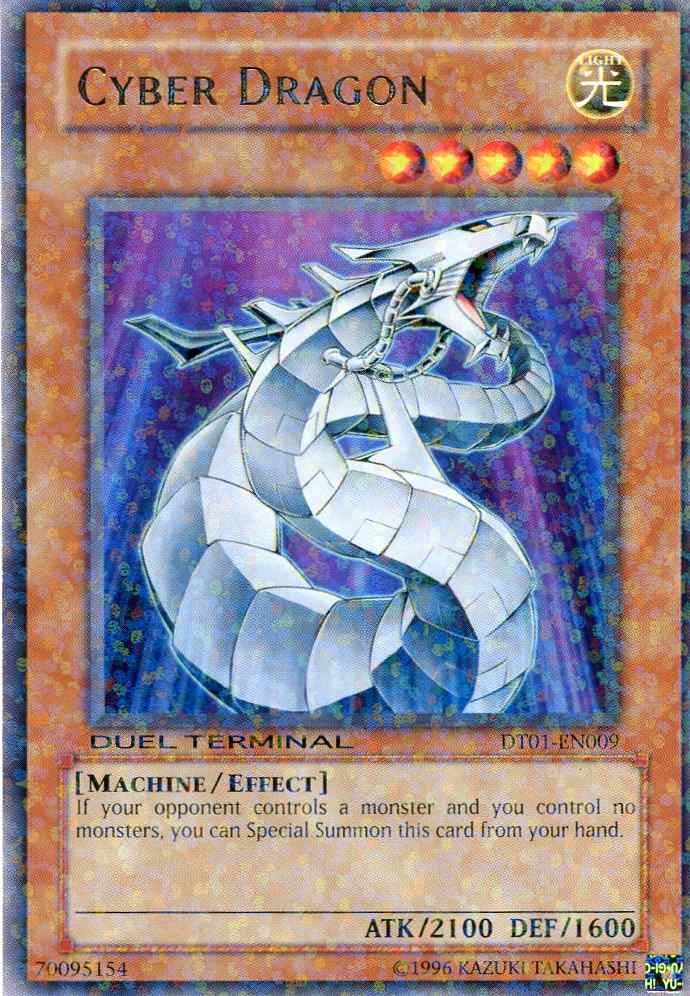 Cyber ​​Dragon [DT01-EN009] Rare 