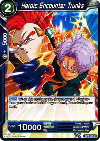Heroic Encounter Trunks (BT4-033) [Colossal Warfare] 