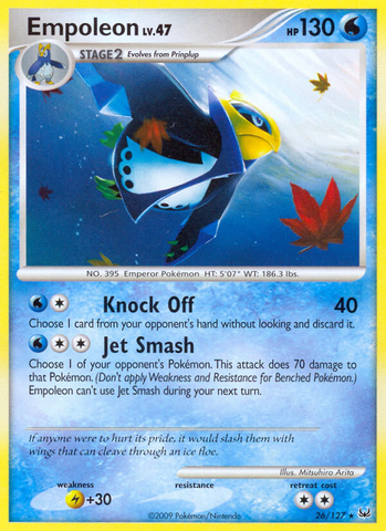 Empoleon (26/127) [Platinum: Base Set] 