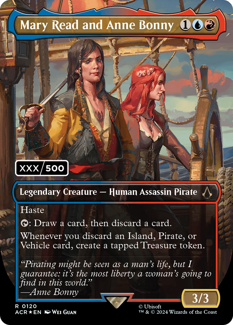 Mary Read and Anne Bonny (English) (Serial Numbered) [Assassin's Creed] 