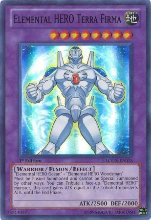 Elemental HERO Terra Firma [LCGX-EN075] Super Rare 