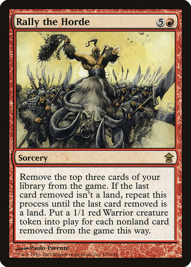 Rally the Horde [Saviors of Kamigawa] 