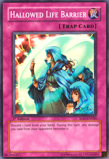 Hallowed Life Barrier [SOD-EN060] Super Rare 