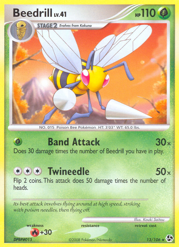 Beedrill (13/106) [Diamond &amp; Pearl: Great Encounters] 