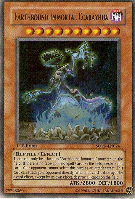 Earthbound Immortal Ccarayhua [SOVR-EN024] Ultra Rare 