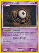 Unown U (78/146) [Diamond &amp; Pearl: Legends Awakened] 