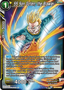 SS Son Goten, the Brawler (BT14-099) [Cross Spirits]