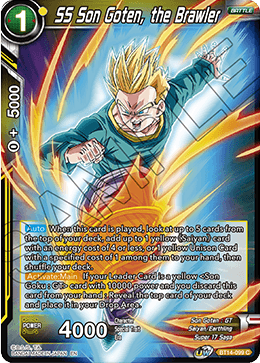 SS Son Goten, the Brawler (BT14-099) [Cross Spirits] 