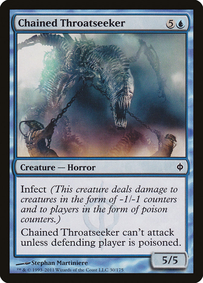 Chained Throatseeker [New Phyrexia] 