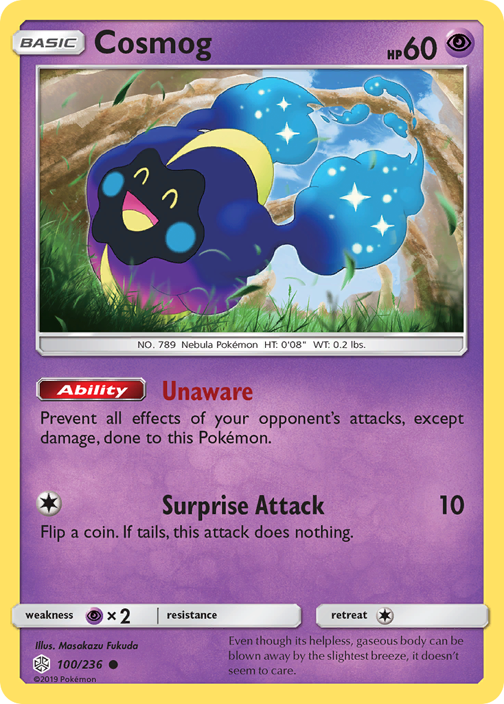 Cosmog (100/236) [Sun &amp; Moon: Cosmic Eclipse] 