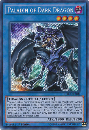 Paladin of Dark Dragon [DRL2-EN018] Secret Rare 