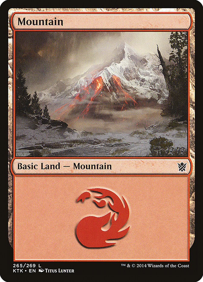 Mountain (265) [Khans of Tarkir] 