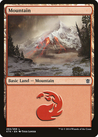 Mountain (265) [Khans of Tarkir] 