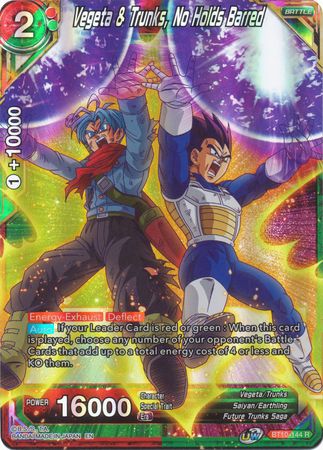 Vegeta &amp; Trunks, No Holds Barred (BT10-144) [Rise of the Unison Warrior 2nd Edition] 
