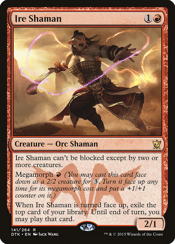 Ire Shaman [Dragons of Tarkir] 