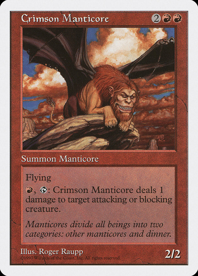 Crimson Manticore [Fifth Edition] 