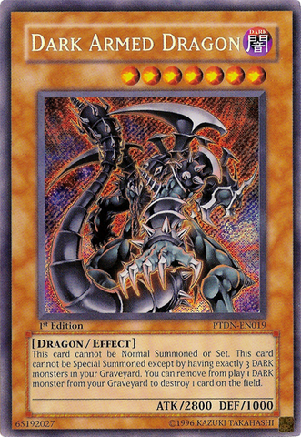 Dark Armed Dragon [PTDN-EN019] Secret Rare 