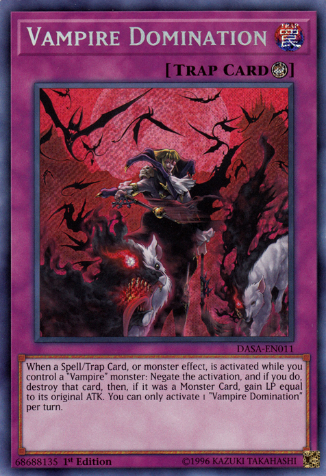 Vampire Domination [DASA-EN011] Secret Rare 