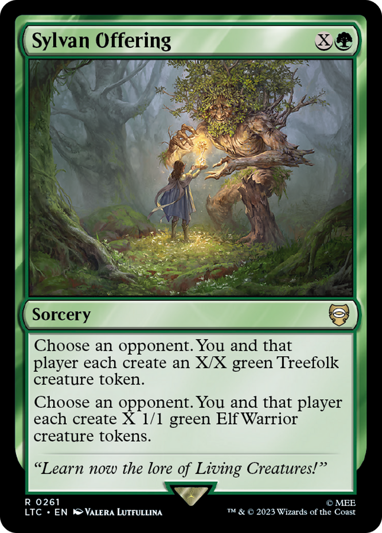 Sylvan Offering [The Lord of the Rings: Tales of Middle-Earth Commander] 