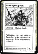 Baneslayer Aspirant [Mystery Booster Playtest Cards] 