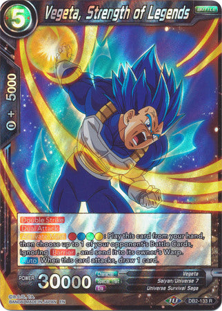 Vegeta, Strength of Legends (DB2-133) [Divine Multiverse] 