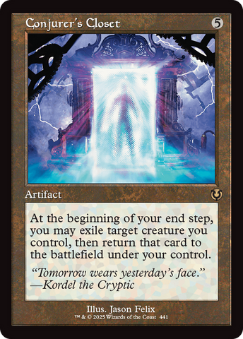 Conjurer's Closet (Retro Frame) [Innistrad Remastered] 