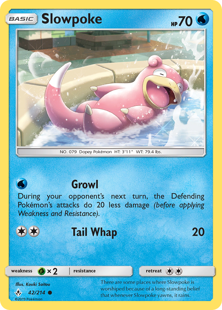 Slowpoke (42/214) [Sun &amp; Moon: Unbroken Bonds] 