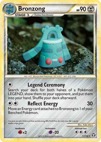 Bronzong (15/102) [HeartGold &amp; SoulSilver: Triumphant] 