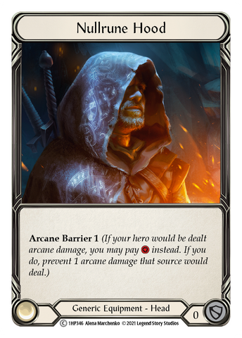 Nullrune Hood [1HP346] (History Pack 1) 