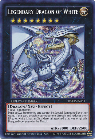 Legendary Dragon of White [WSUP-EN051] Secret Rare 