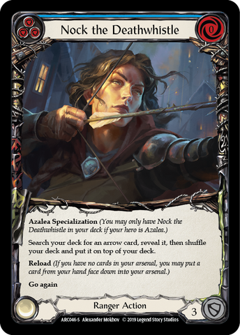Nock the Deathwhistle [ARC046-S] (Arcane Rising) 1st Edition Normal 
