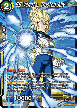 SS Vegeta, Trusted Ally (Uncommon) (BT13-100) [Supreme Rivalry] 