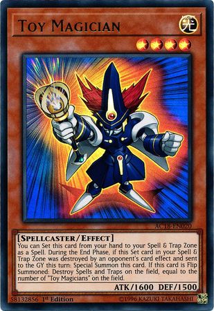 Toy Magician [AC18-EN020] Ultra Rare 