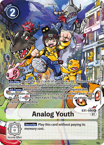 Analog Youth [EX1-066] (Alternate Art) [Classic Collection] 
