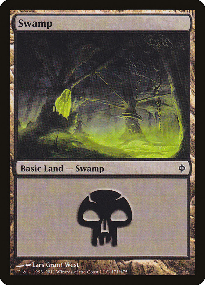 Swamp (171) [New Phyrexia] 