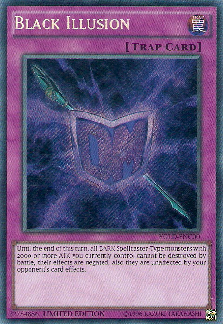 Black Illusion [YGLD-ENC00] Secret Rare 