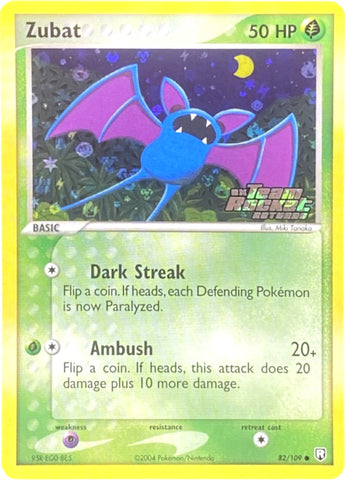 Zubat (82/109) (Stamped) [EX: Team Rocket Returns] 