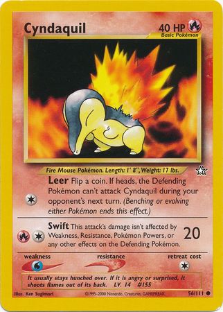 Cyndaquil (56/111) [Neo Genesis Unlimited] 
