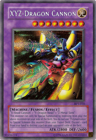 XYZ-Dragon Cannon [BPT-010] Secret Rare 