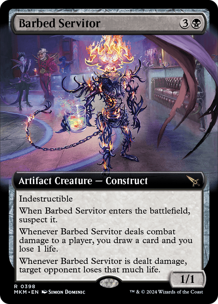 Barbed Servant (Extended Art) [Murders at Karlov Manor] 