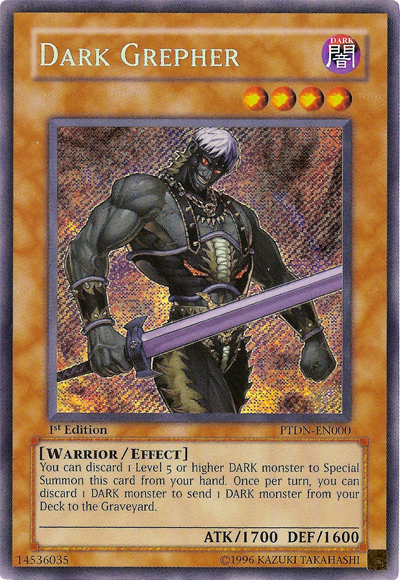 Dark Grepher [PTDN-EN000] Secret Rare 