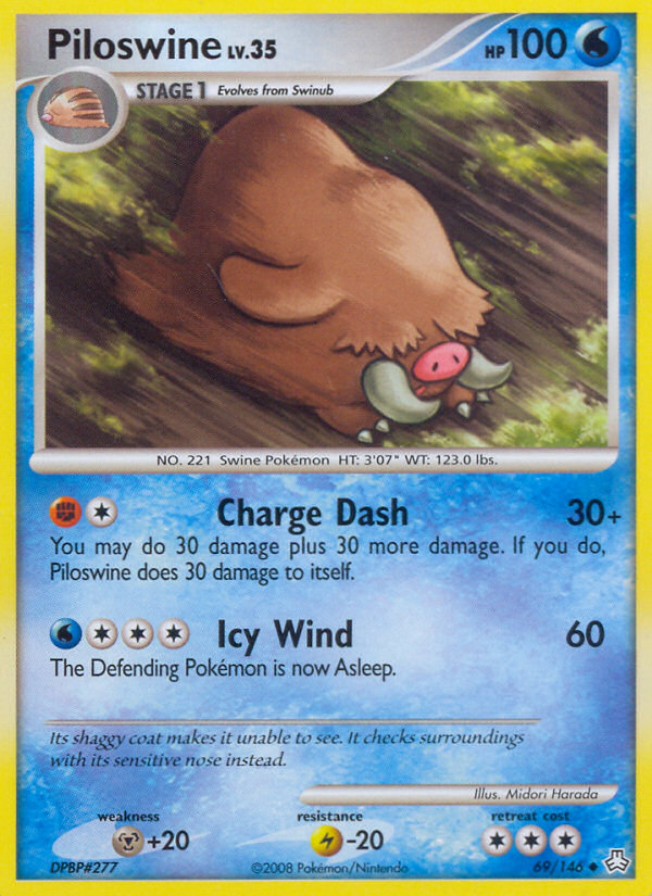 Piloswine (69/146) [Diamond &amp; Pearl: Legends Awakened] 